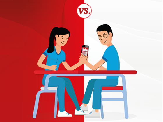 Modo duelo de la app para estudiantes de odontología. Modo duelo de la app para estudiantes de odontología.